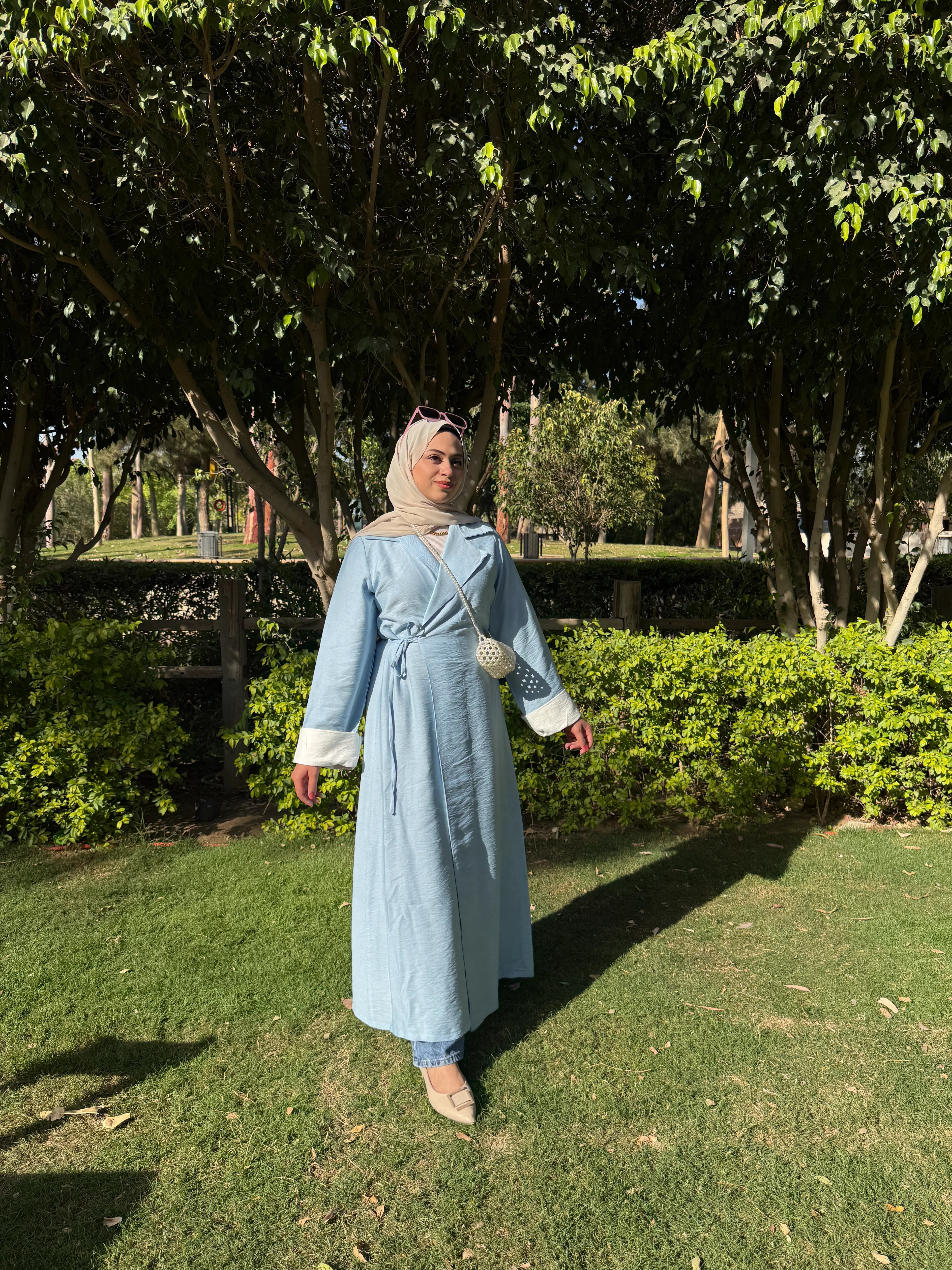Summer Dress in Baby Blue