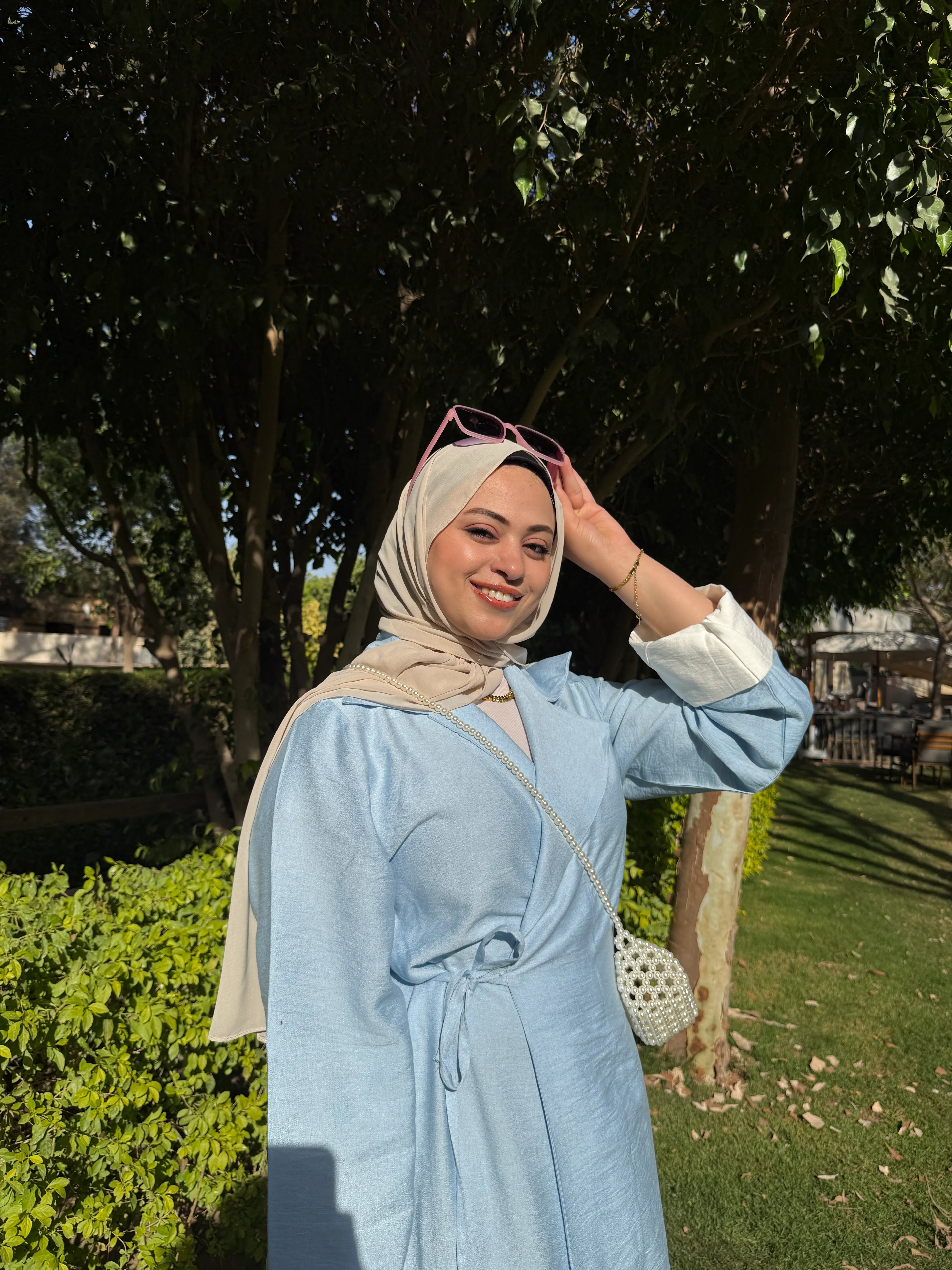 Summer Dress in Baby Blue