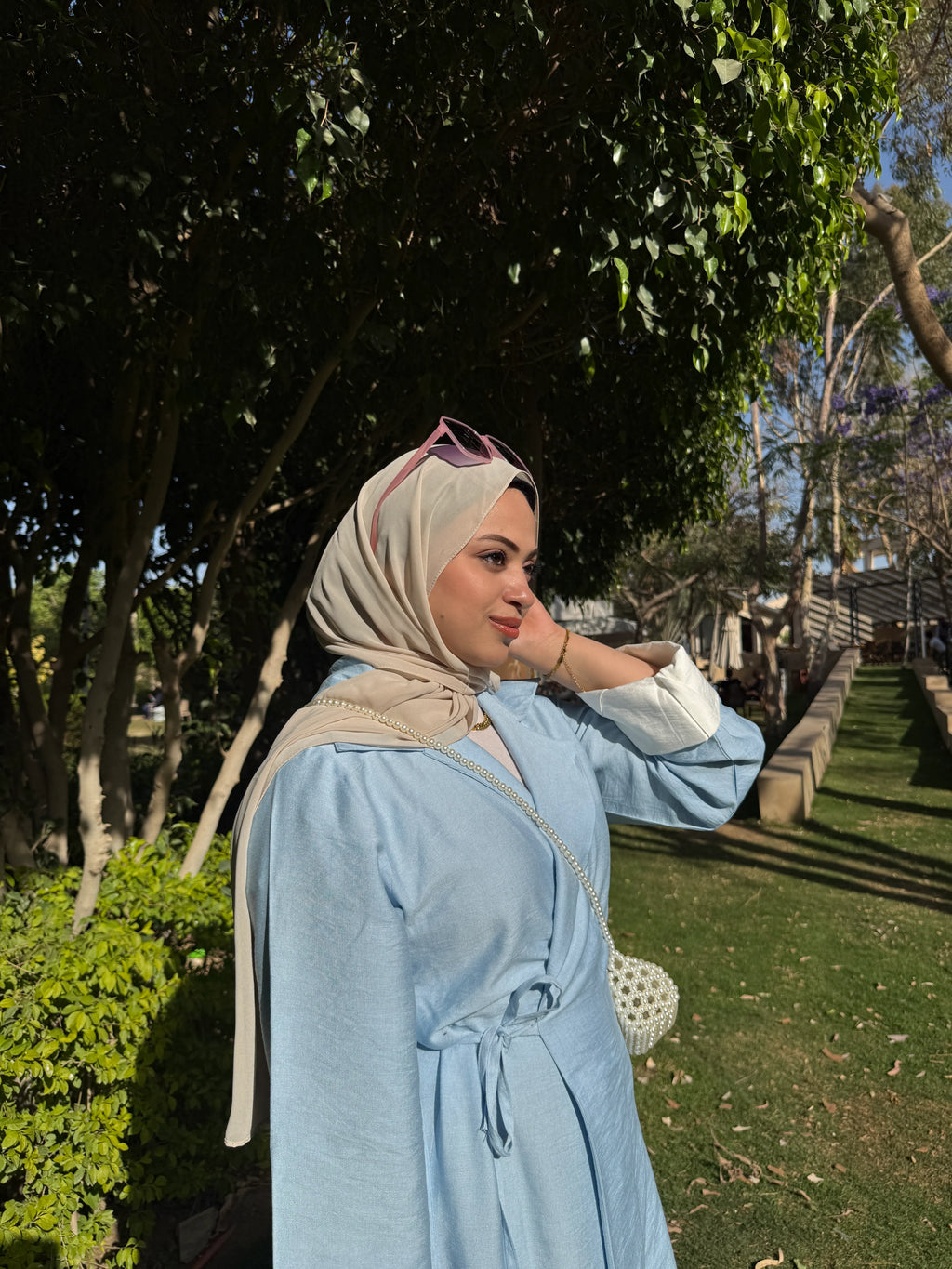 Summer Dress in Baby Blue