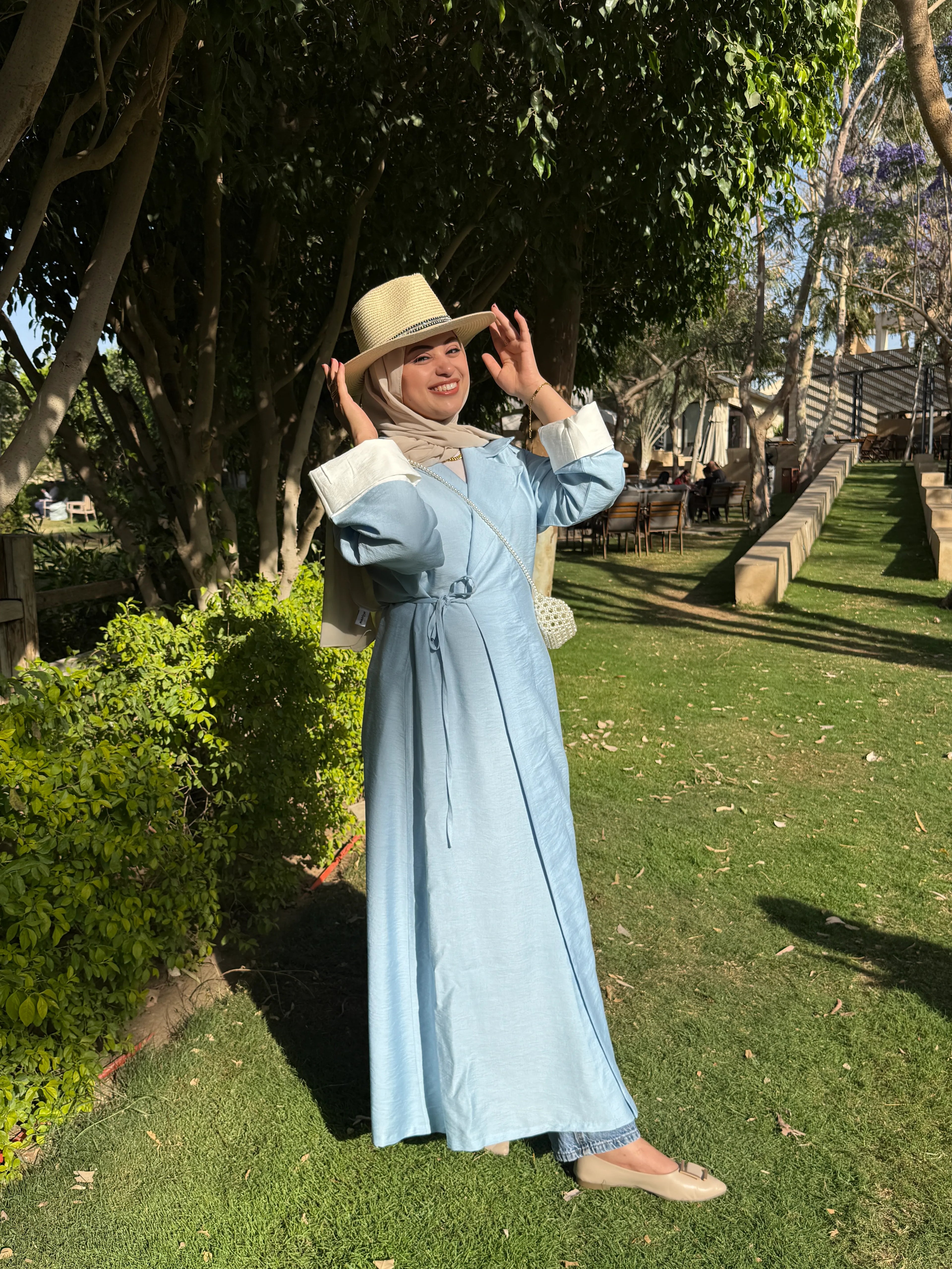 Summer Dress in Baby Blue