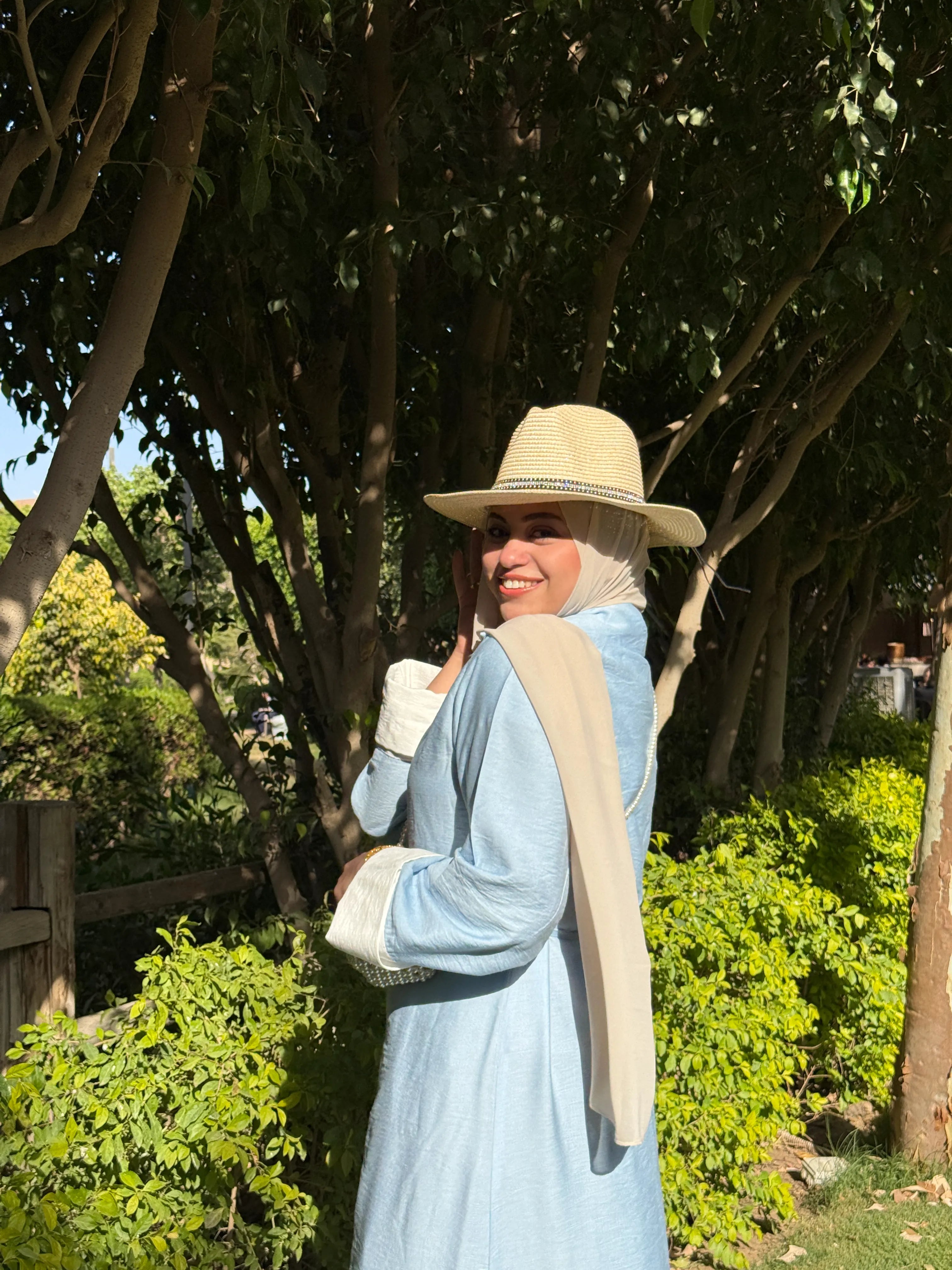 Summer Dress in Baby Blue