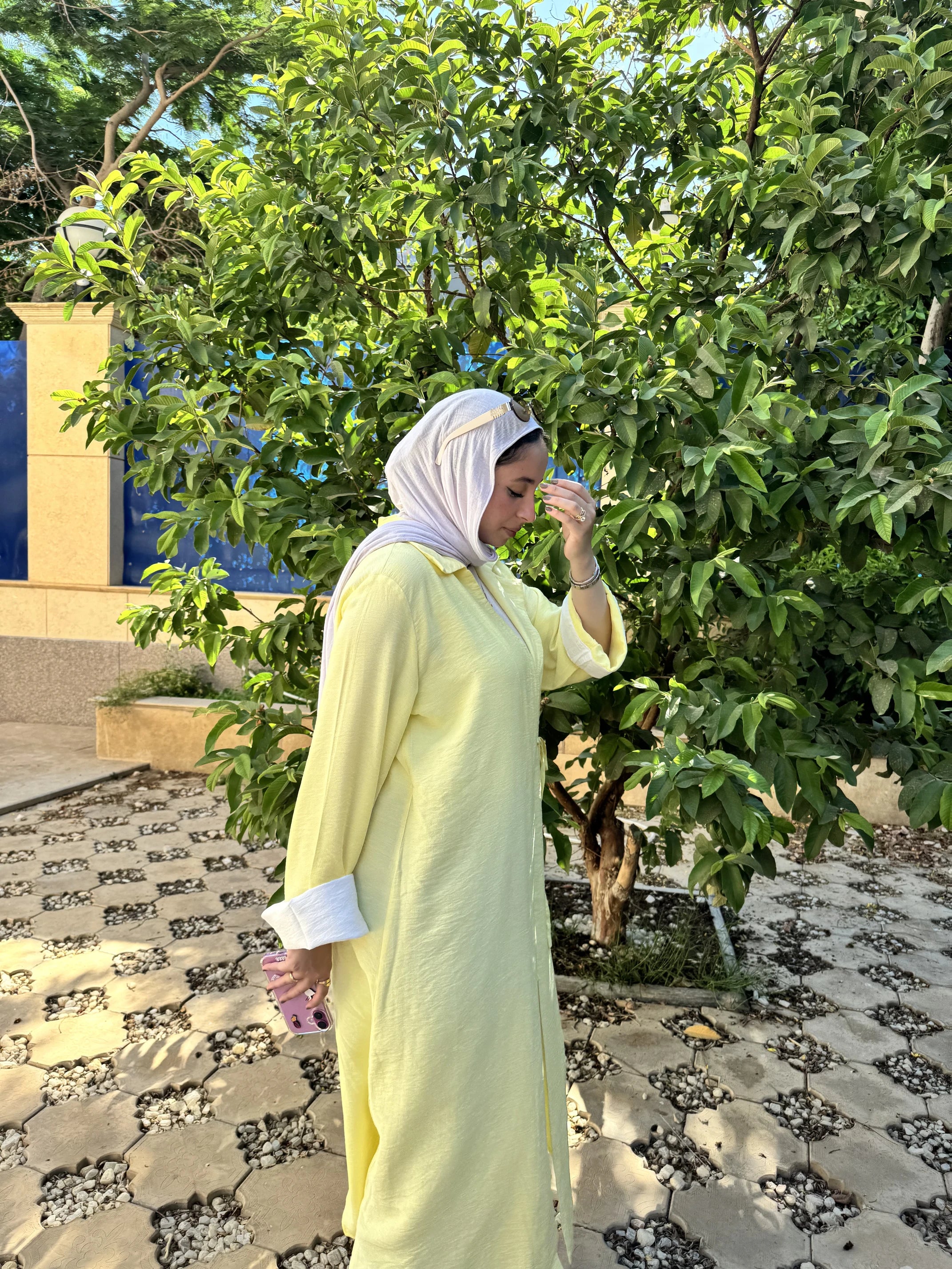 Summer Dress in Yellow