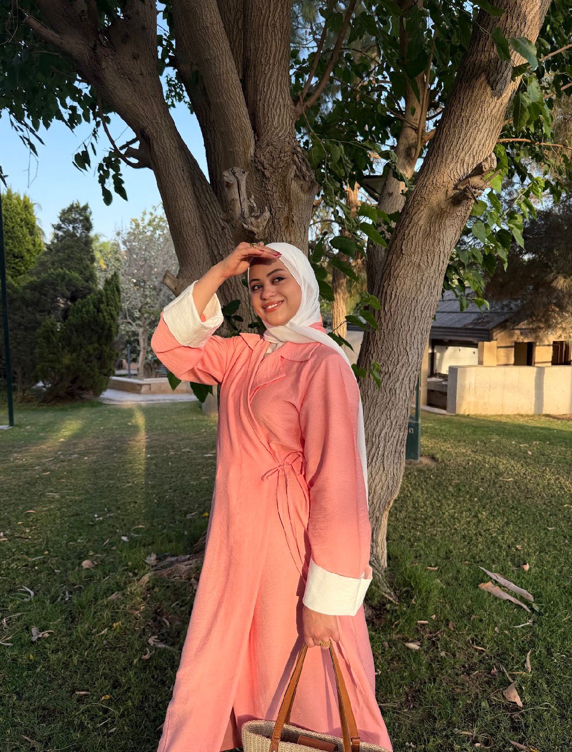 Summer Dress in Peach