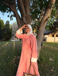 Summer Dress in Peach
