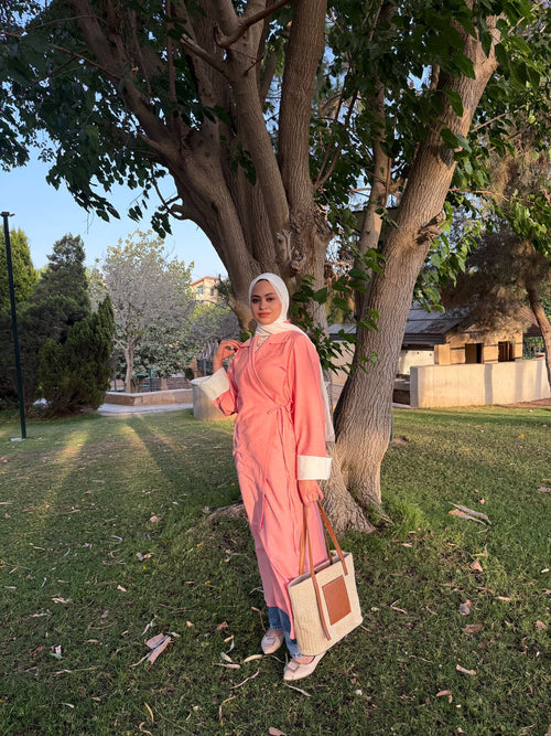 Summer Dress in Peach